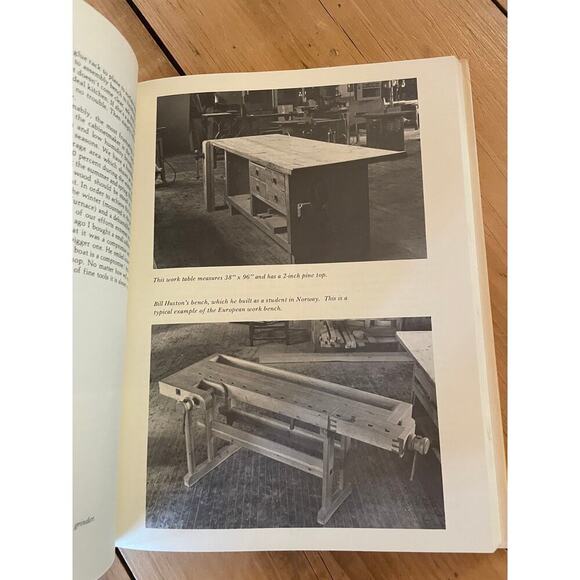 How to build shaker furniture by Thos. Moser. Hard Cover Dust Jacket 1977 - Picture 6 of 8